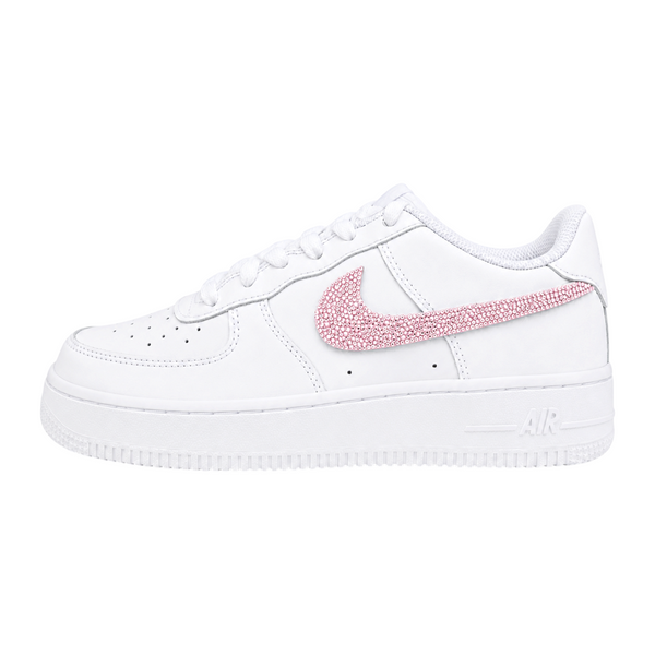 NIKE AIR FORCE 1 LOW 07 WHITE BABY PINK CSILLÁM CUSTOM