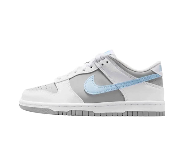 NIKE DUNK LOW WHITE LIGHT SMOKE GREY CELESTINE BLUE