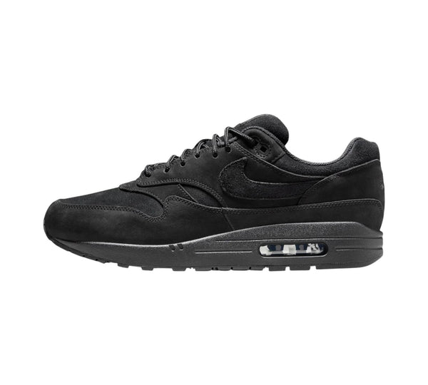 NIKE AIR MAX 1 PREMIUM NUBUCK BLACK CAT