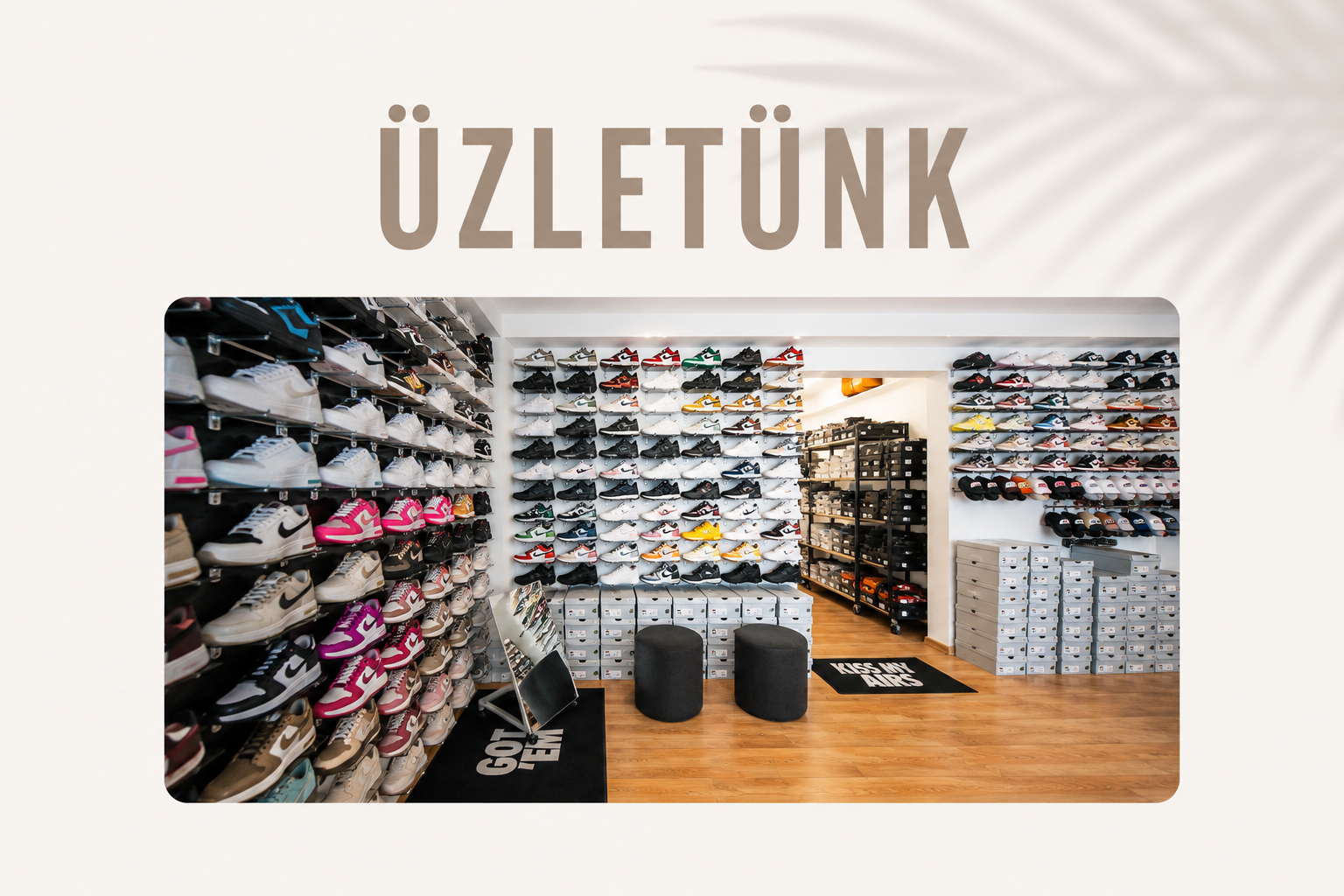 ÜZLETÜNK