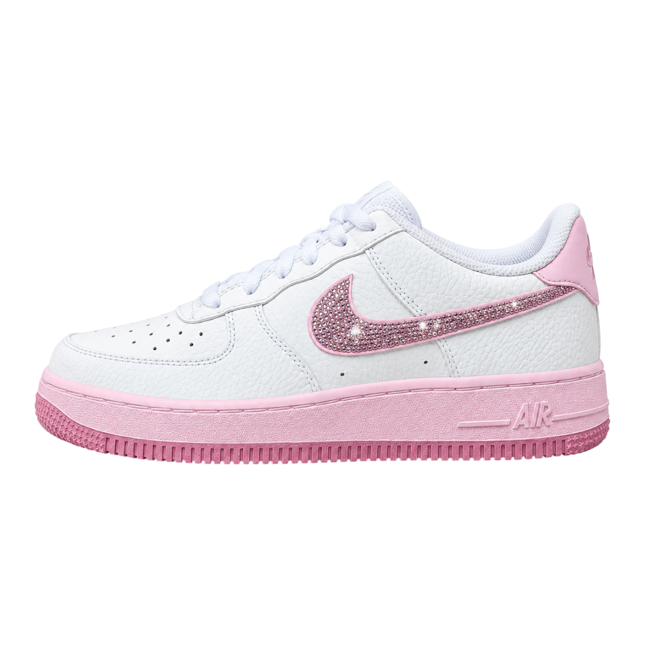 NIKE AIR FORCE 1 LOW 07 WHITE CSILLÁM HERCEGNŐ CUSTOM