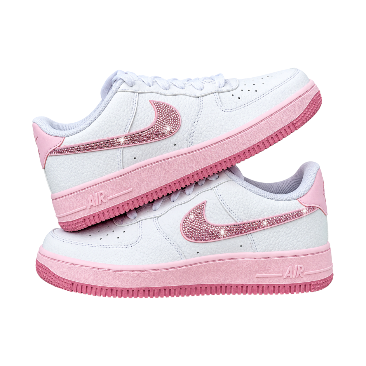 NIKE AIR FORCE 1 LOW 07 WHITE CSILLÁM HERCEGNŐ CUSTOM