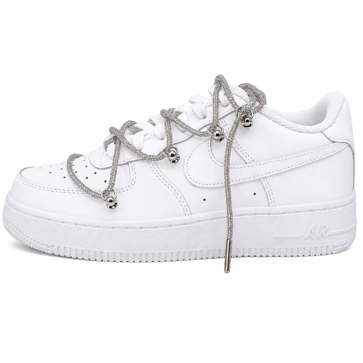 NIKE AIR FORCE 1 LOW 07 WHITE CRYSTAL