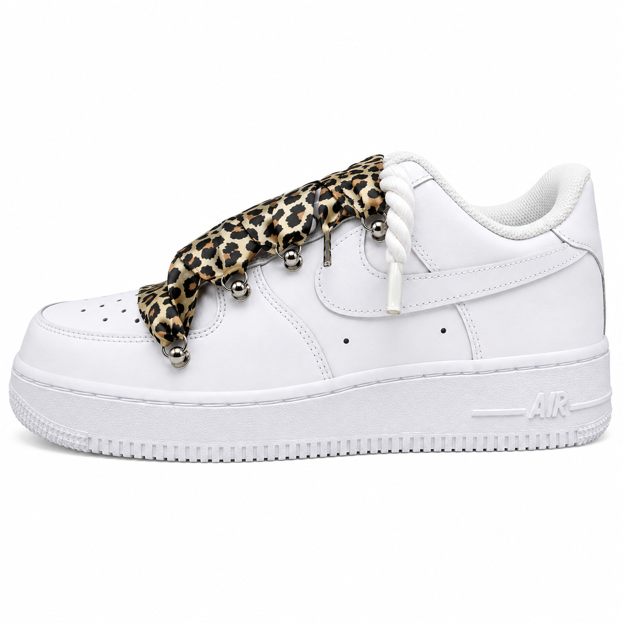 NIKE AIR FORCE 1 LOW 07 LEOPÁRD LANVIN ROPE LACES