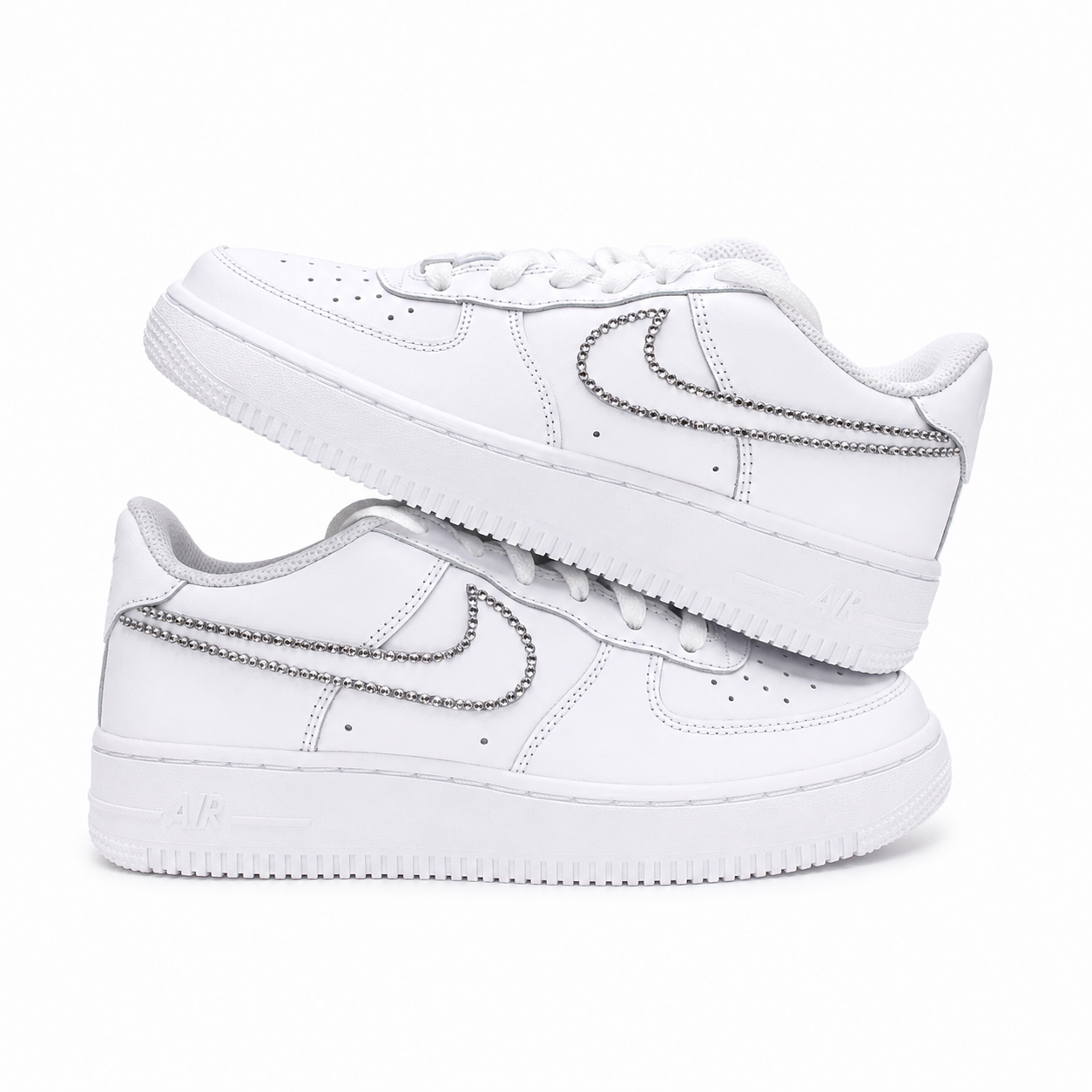 NIKE AIR FORCE 1 LOW 07 WHITE CSILLÁM KONTÚR CUSTOM