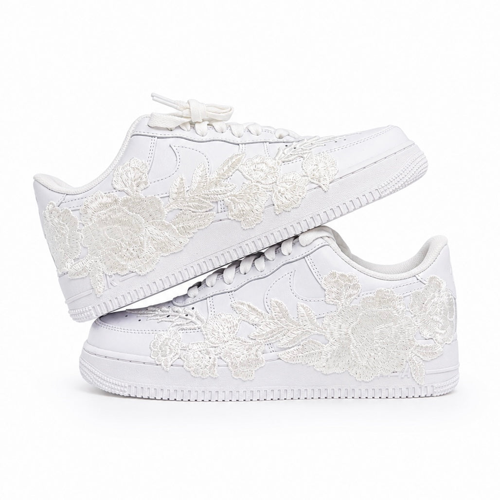 NIKE AIR FORCE 1 LOW ‘07 WHITE WHITE ROSE