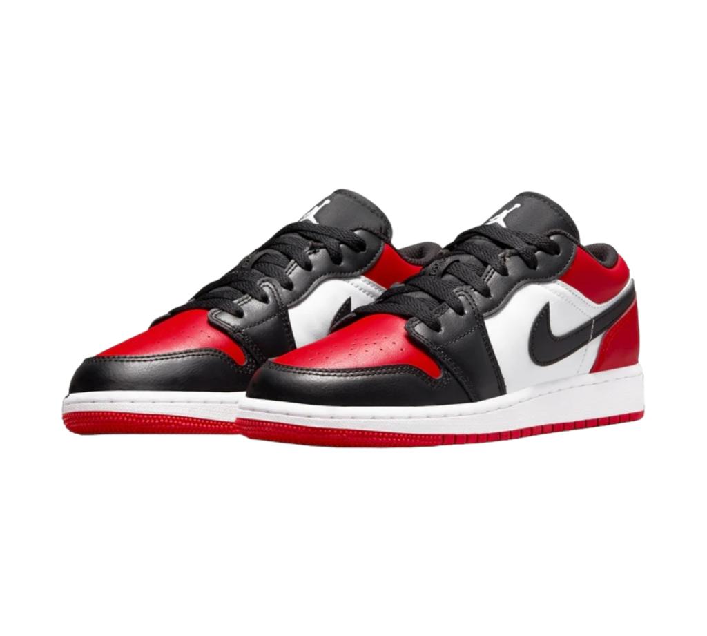 JORDAN 1 LOW BRED TOE