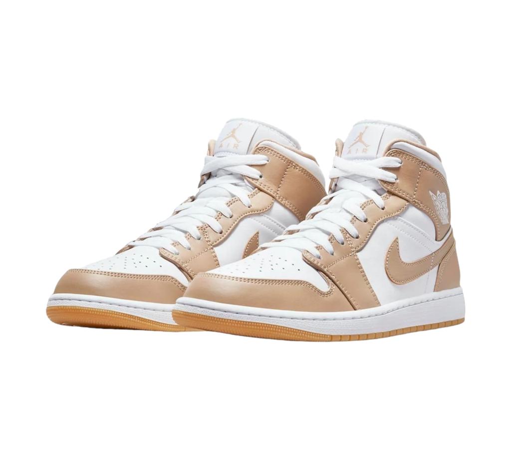 JORDAN 1 MID TAN GUM