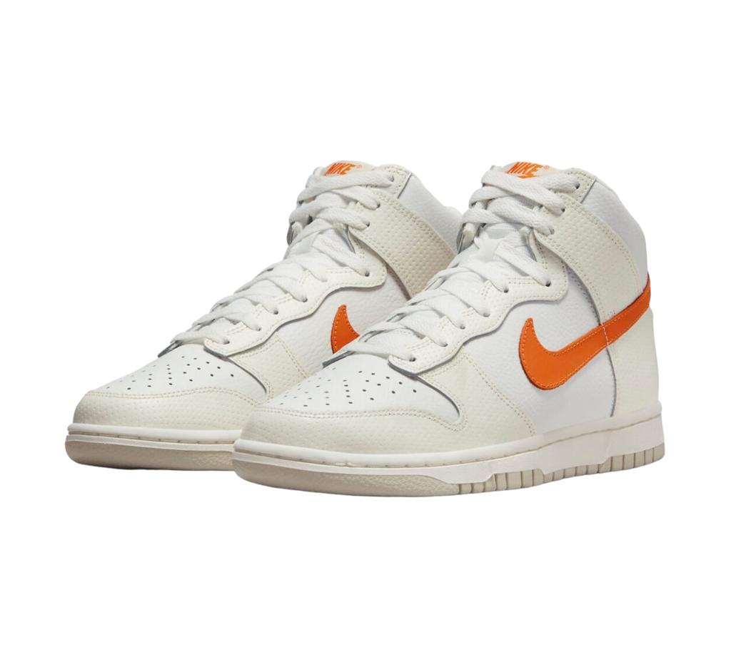 NIKE DUNK HIGH WHITE MAGMA ORANGE