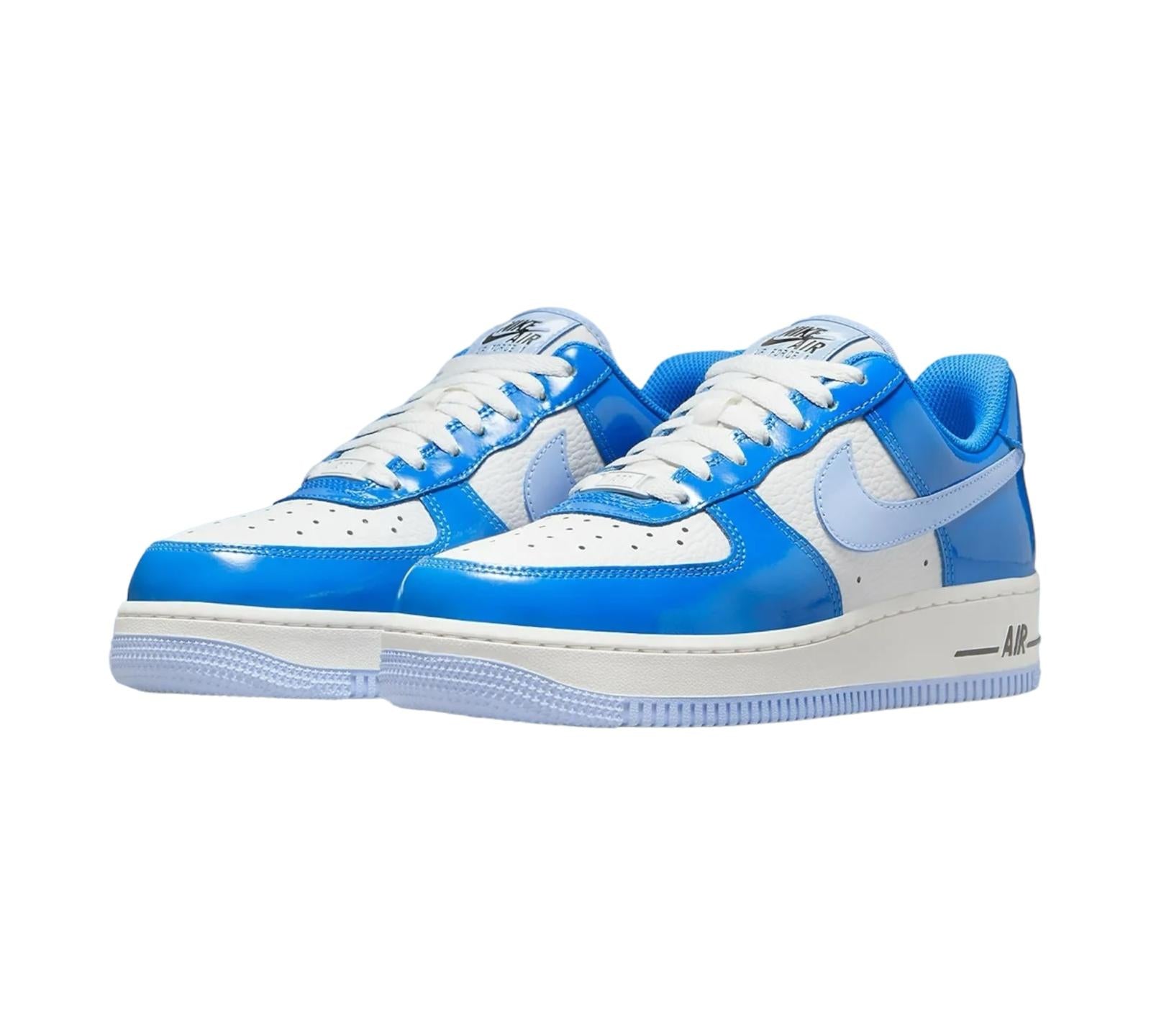 NIKE AIR FORCE 1 LOW BLUE PATENT