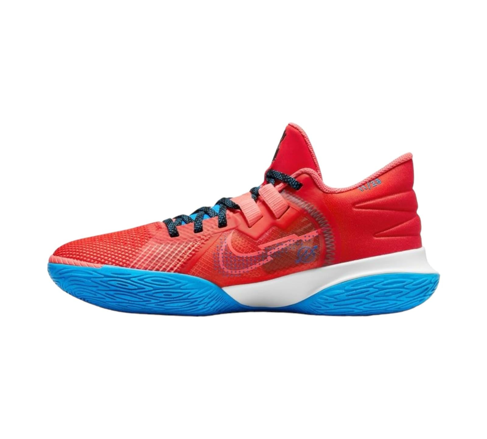 M NIKE KYRIE FLYTRAP V HABANERO RED BLUE HERO