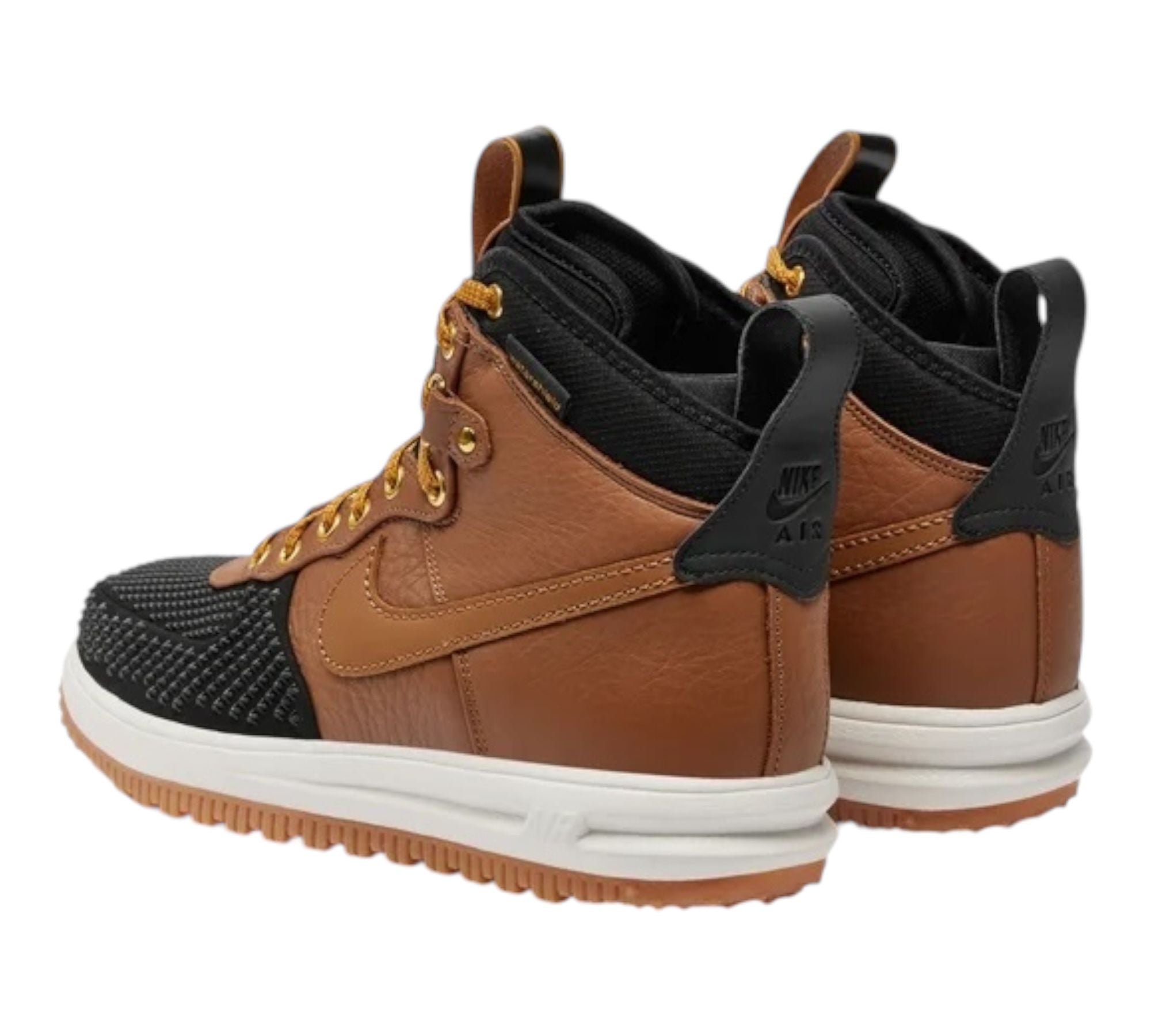 NIKE LUNAR FORCE 1 HIGH DUCKBOOT ALE BROWN BLACK