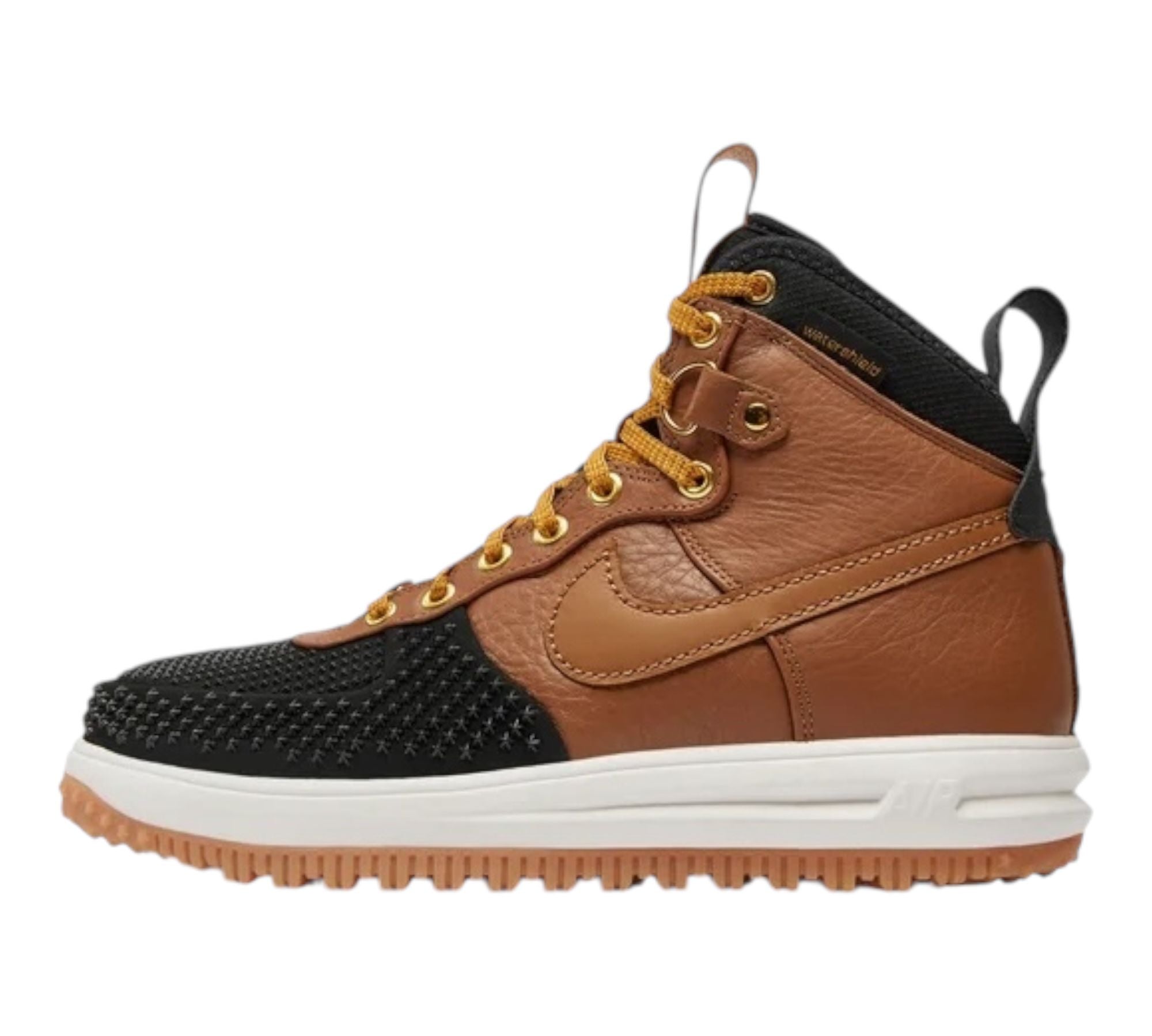 NIKE LUNAR FORCE 1 HIGH DUCKBOOT ALE BROWN BLACK