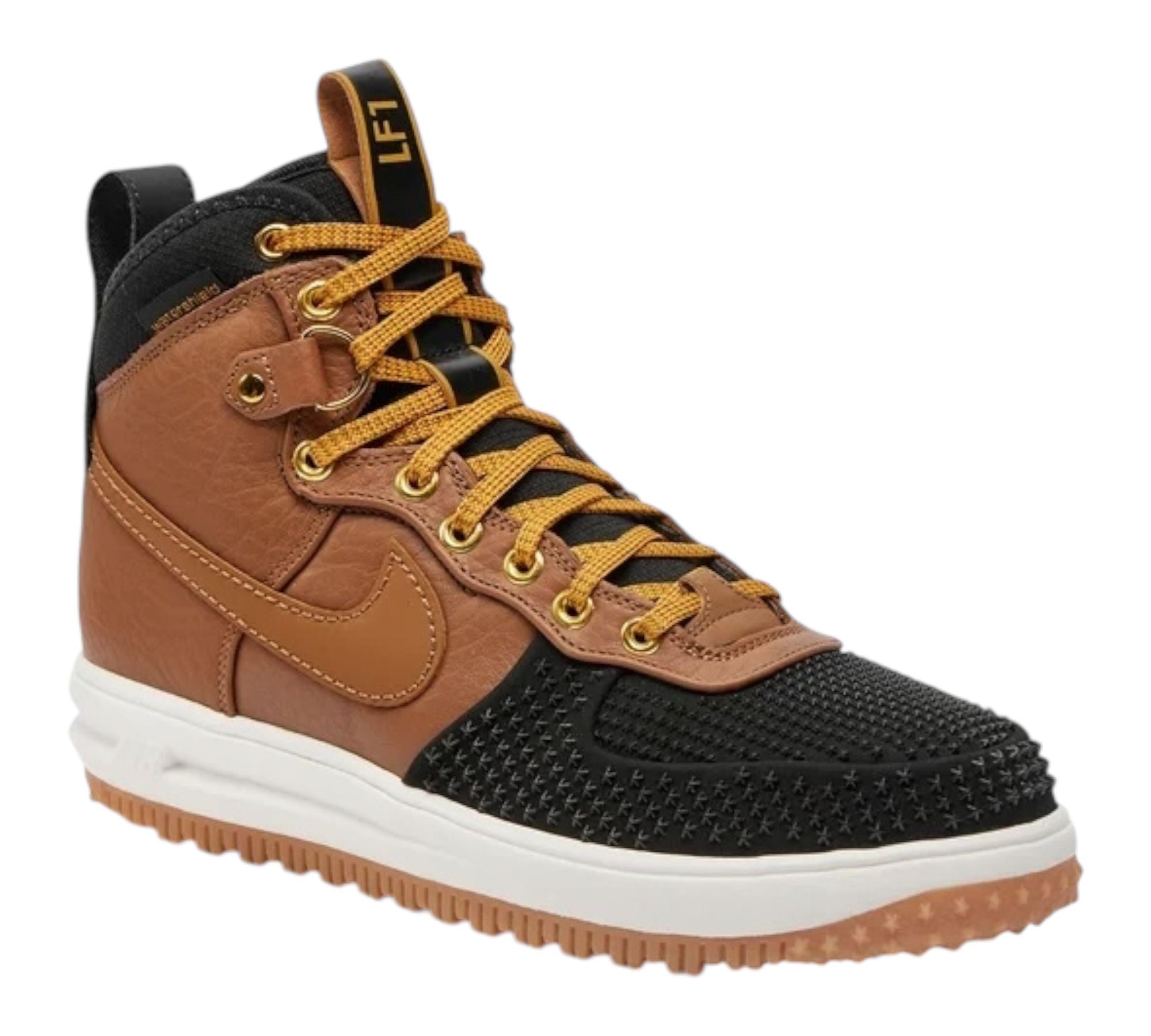 NIKE LUNAR FORCE 1 HIGH DUCKBOOT ALE BROWN BLACK