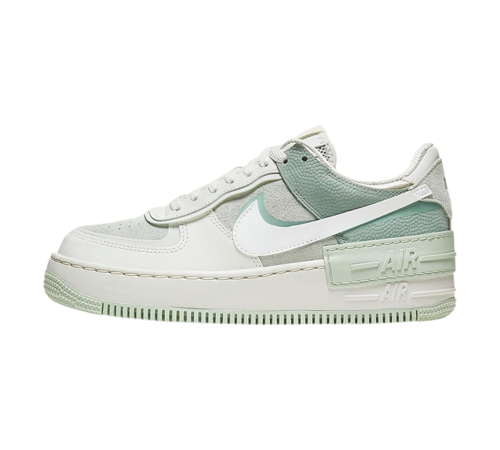 NIKE AIR FORCE 1 LOW SHADOW SPRUCE AURA WHITE