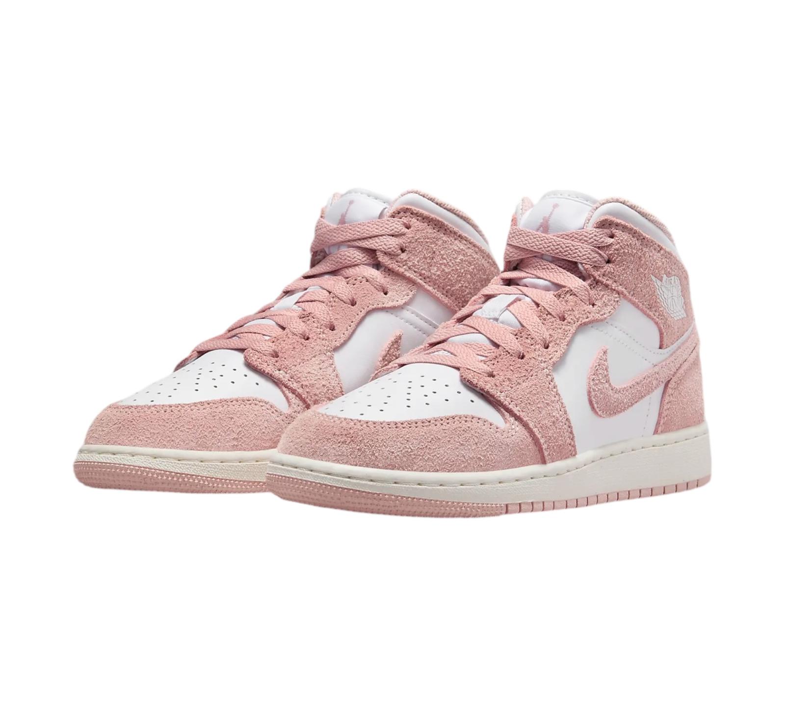 JORDAN 1 MID SE LEGEND PINK