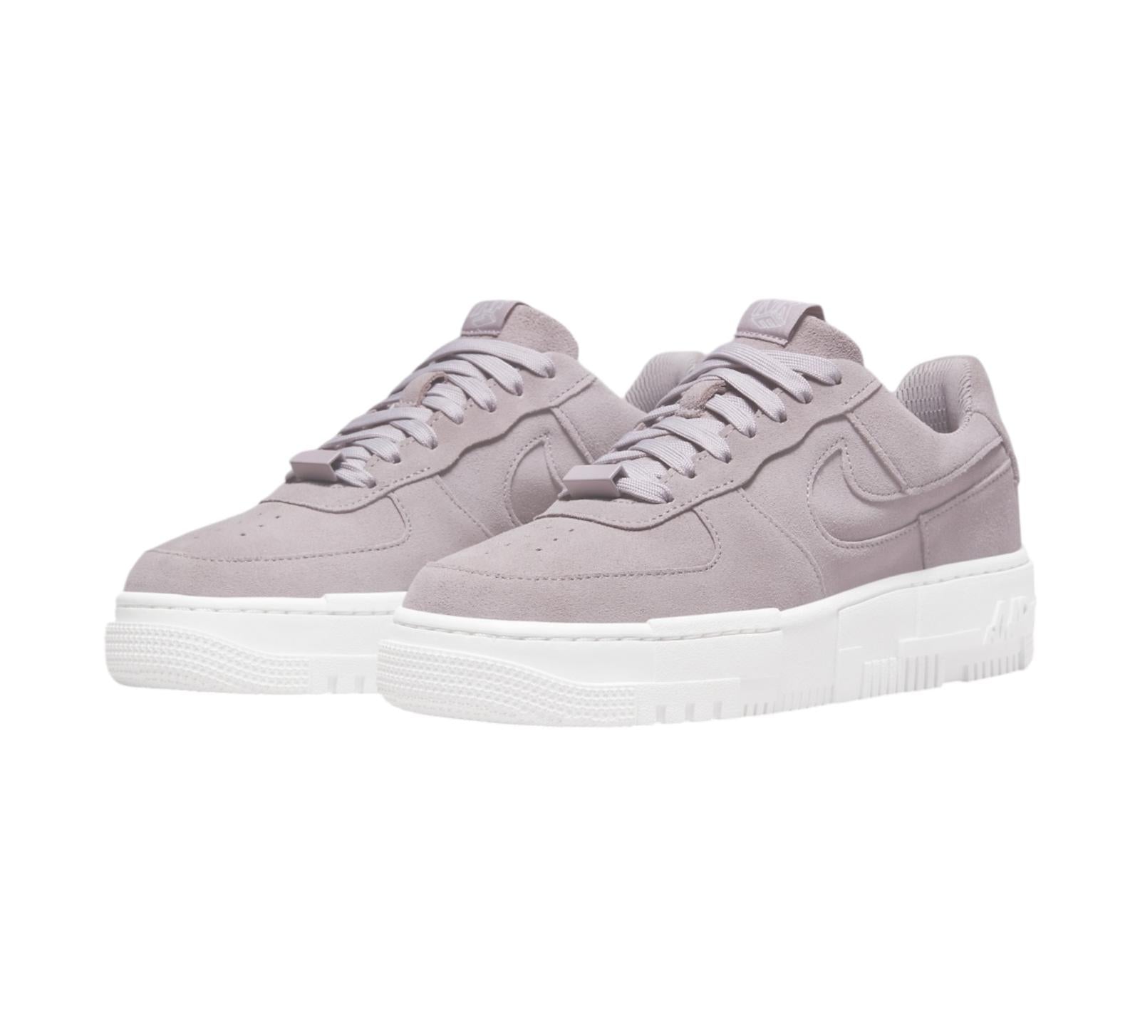 NIKE AIR FORCE 1 PIXEL AMETHYST METALLIC ASH