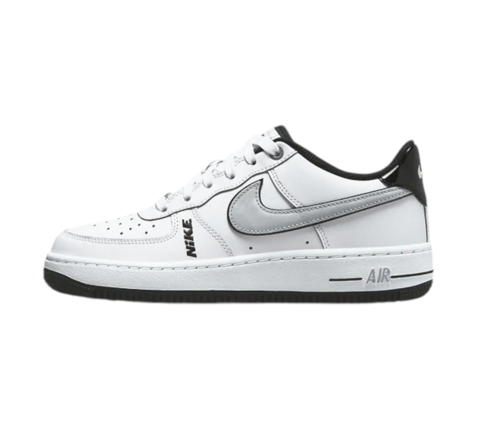 NIKE AIR FORCE 1 LOW LV8 WHITE WOLF GREY BLACK
