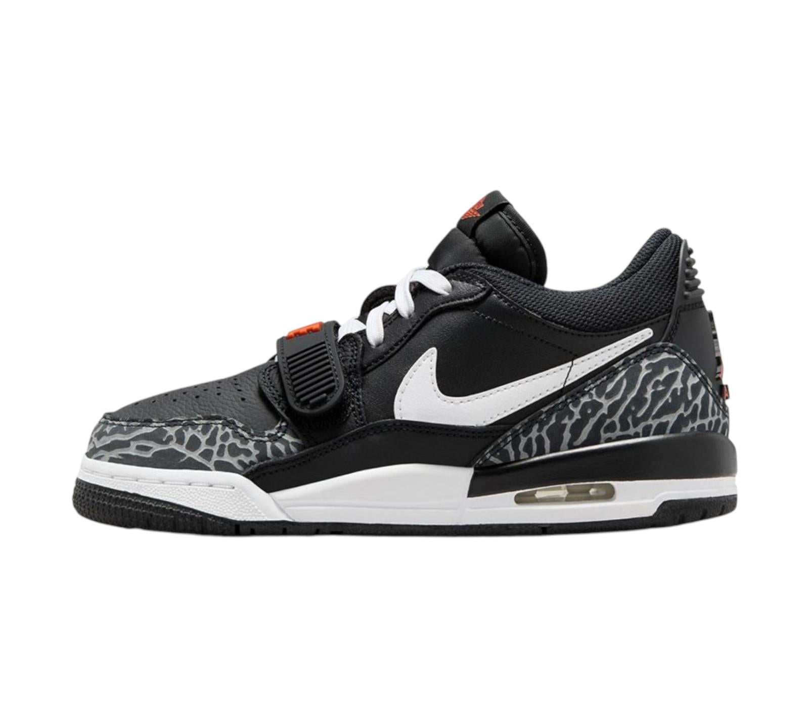 JORDAN LEGACY 312 LOW BLACK WOLF GREY SAFETY ORANGE WHITE