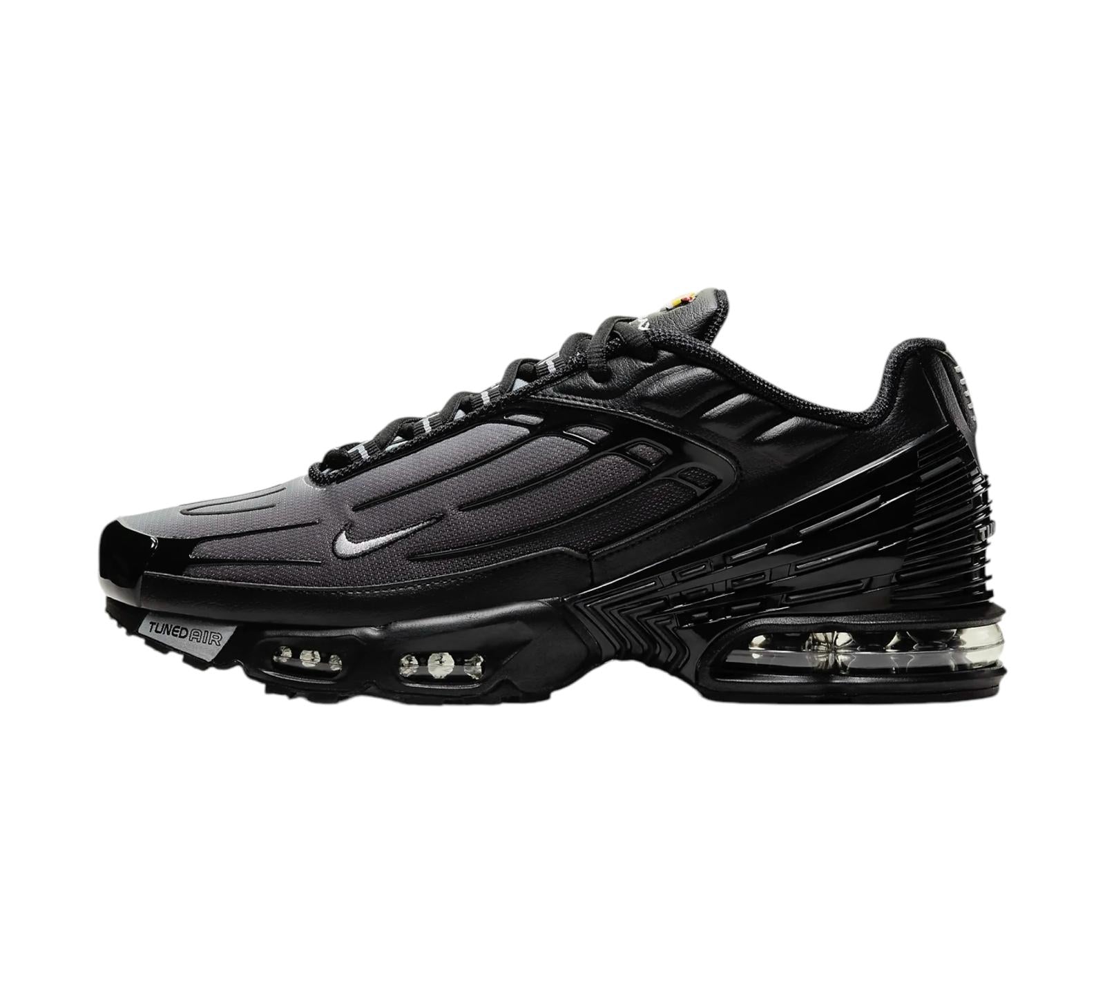 NIKE AIR MAX PLUS 3 BLACK WOLF GREY