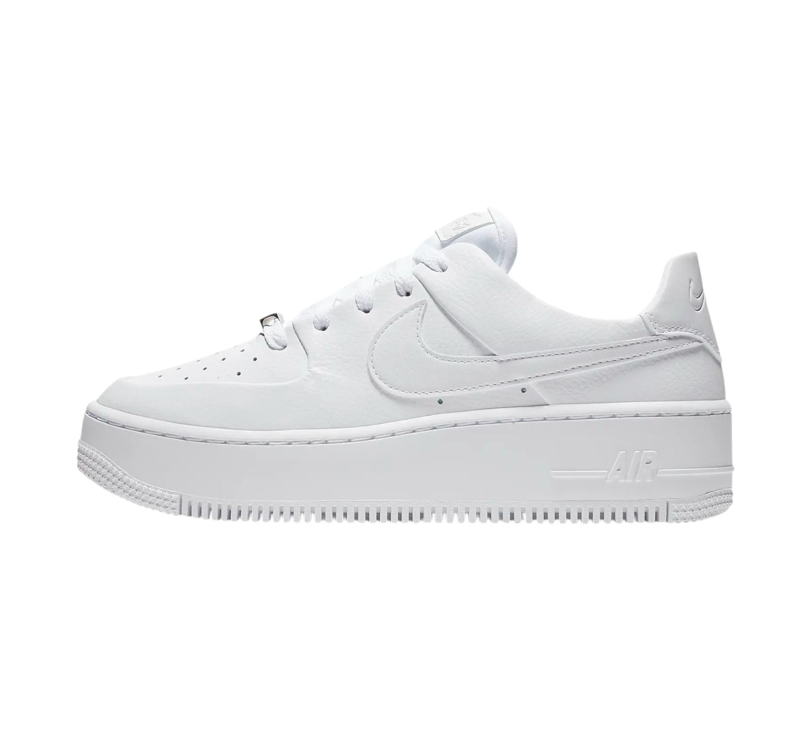 NIKE AIR FORCE 1 SAGE LOW TRIPLE WHITE