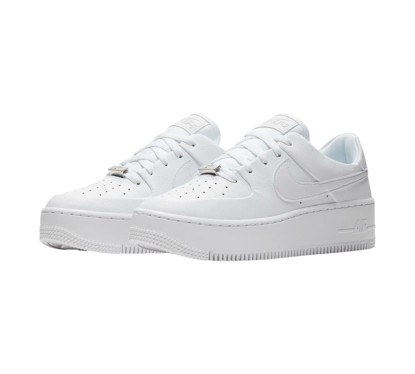 NIKE AIR FORCE 1 SAGE LOW TRIPLE WHITE