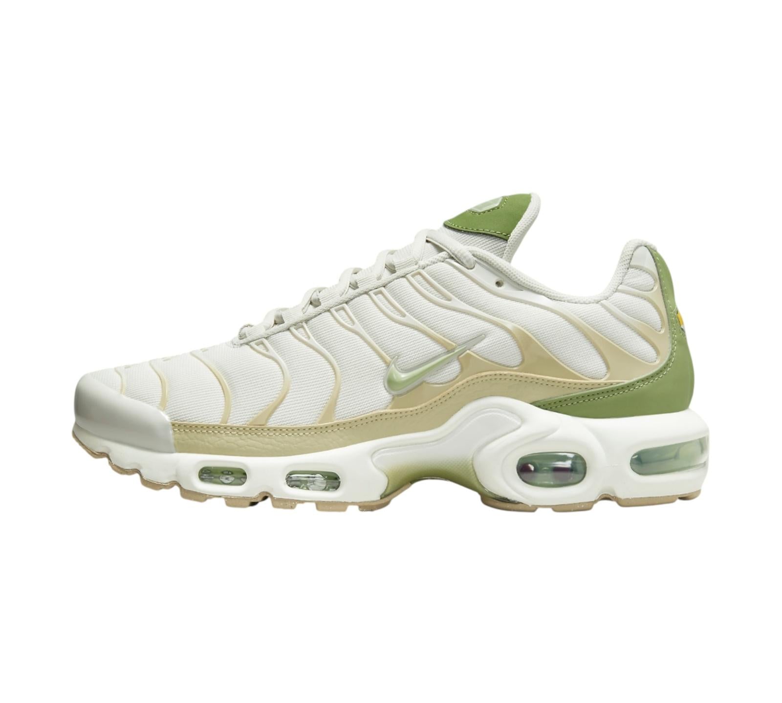 NIKE AIR MAX PLUS LIGHT BONE HONEYDEW ALLIGATOR