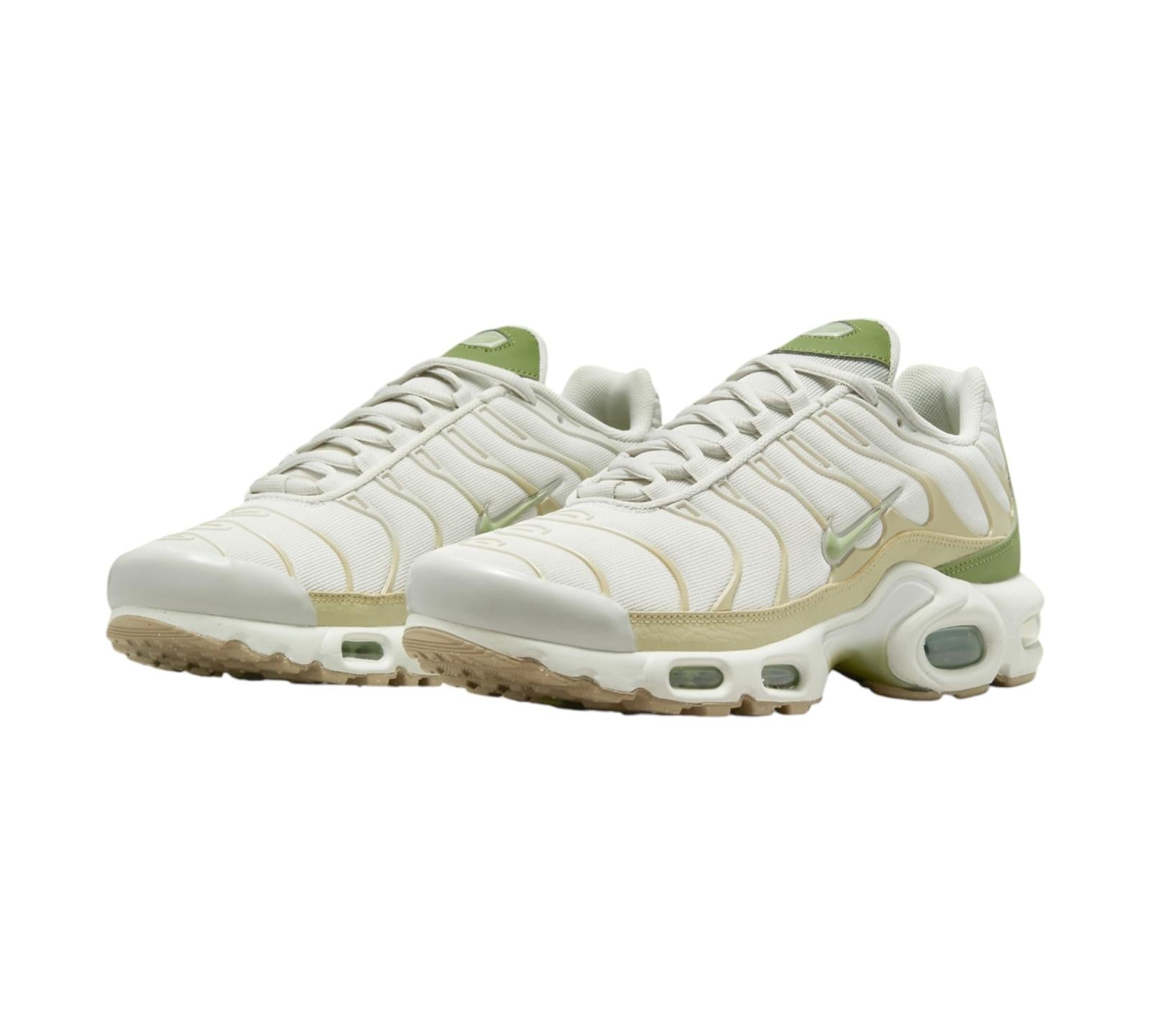 NIKE AIR MAX PLUS LIGHT BONE HONEYDEW ALLIGATOR