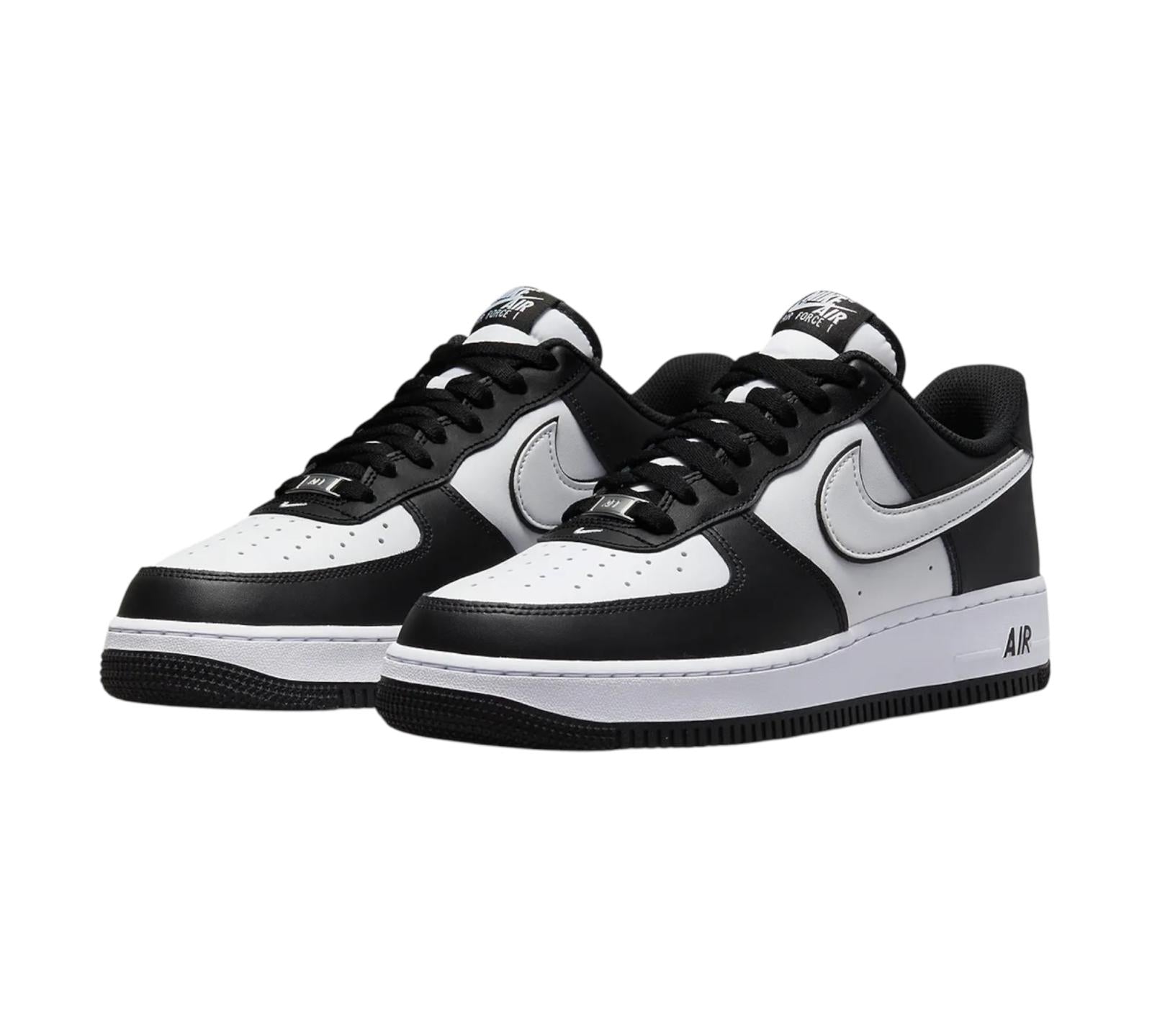 NIKE AIR FORCE 1 LOW '07 WHITE SWOOSH PANDA