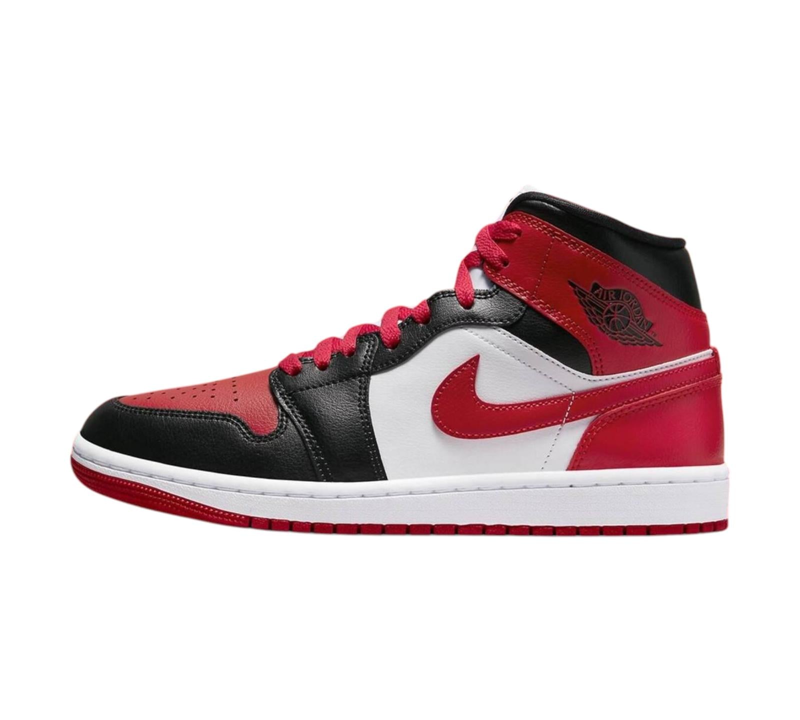 JORDAN 1 MID ALTERNATE BRED TOE