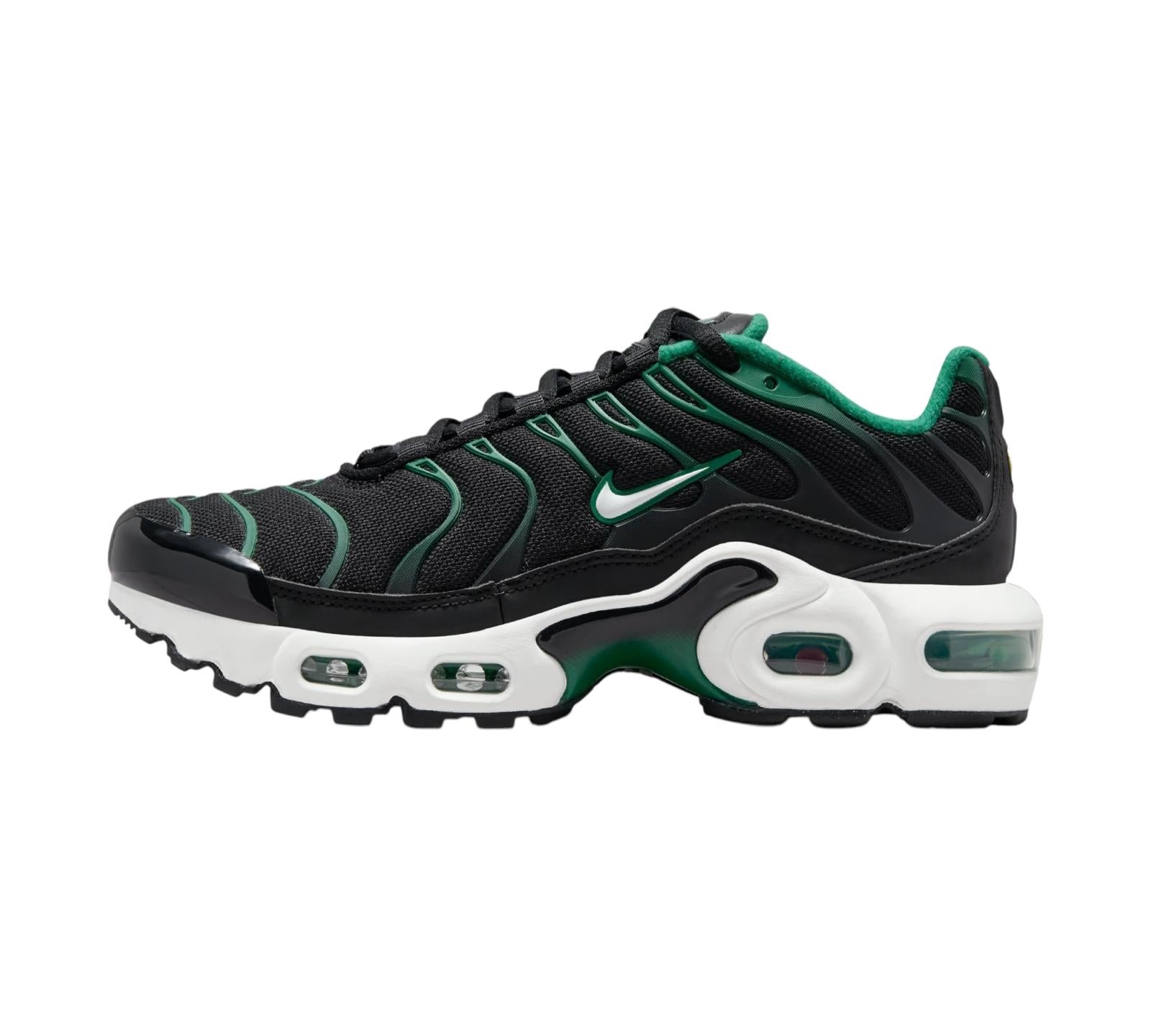 NIKE AIR MAX PLUS BLACK & MALACHITE