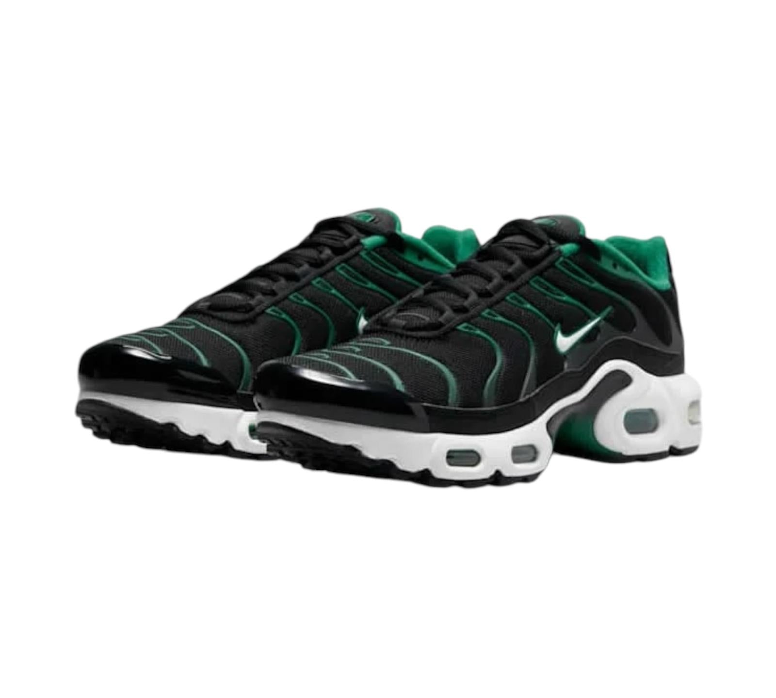 NIKE AIR MAX PLUS BLACK & MALACHITE