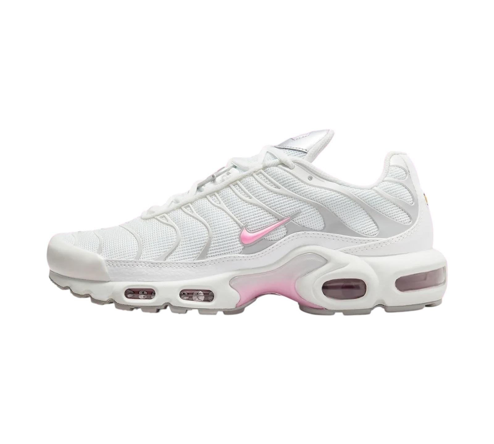 NIKE AIR MAX PLUS SUMMIT WHITE PINK RISE
