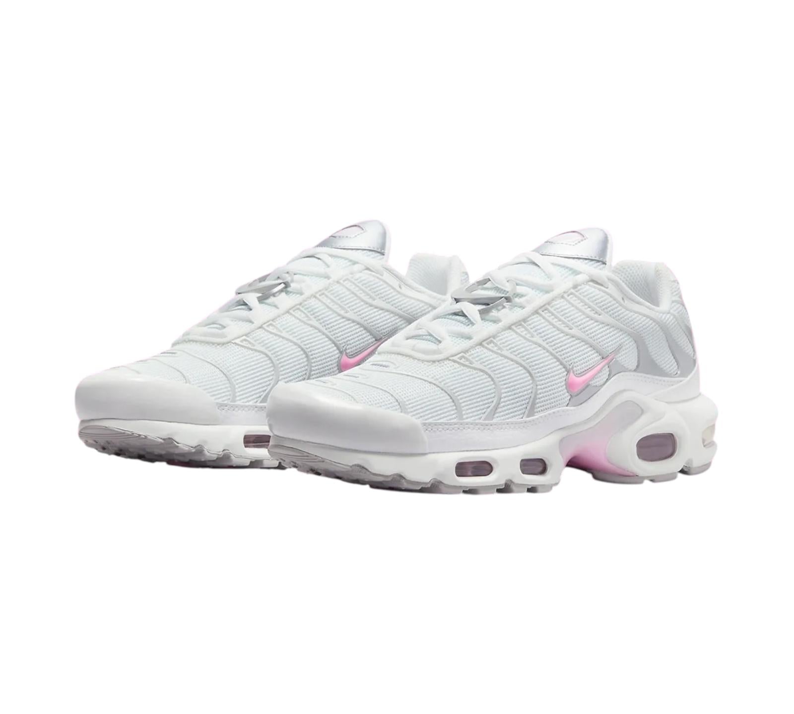 NIKE AIR MAX PLUS SUMMIT WHITE PINK RISE