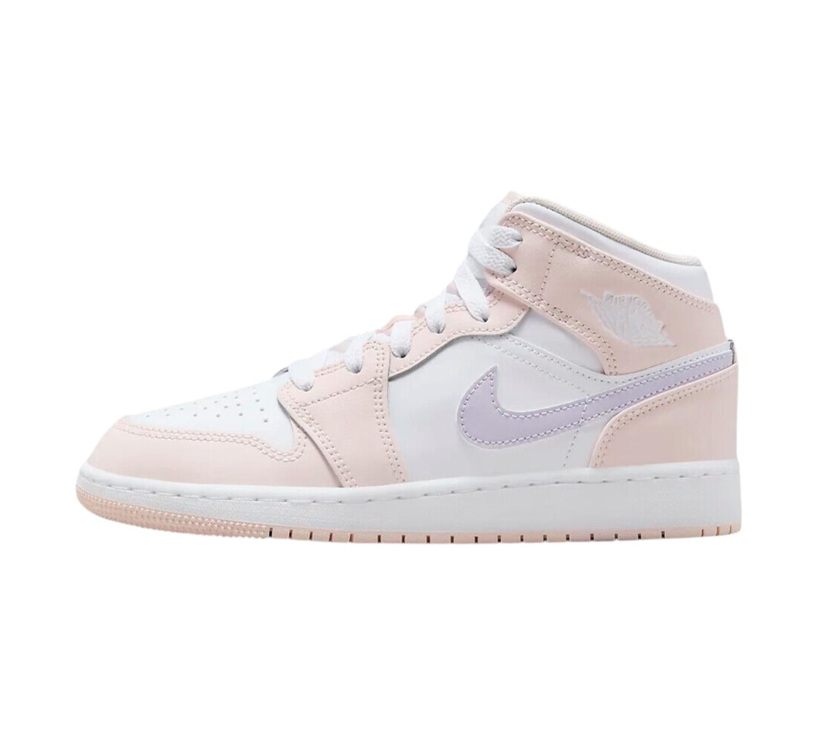 JORDAN 1 MID PINK WASH
