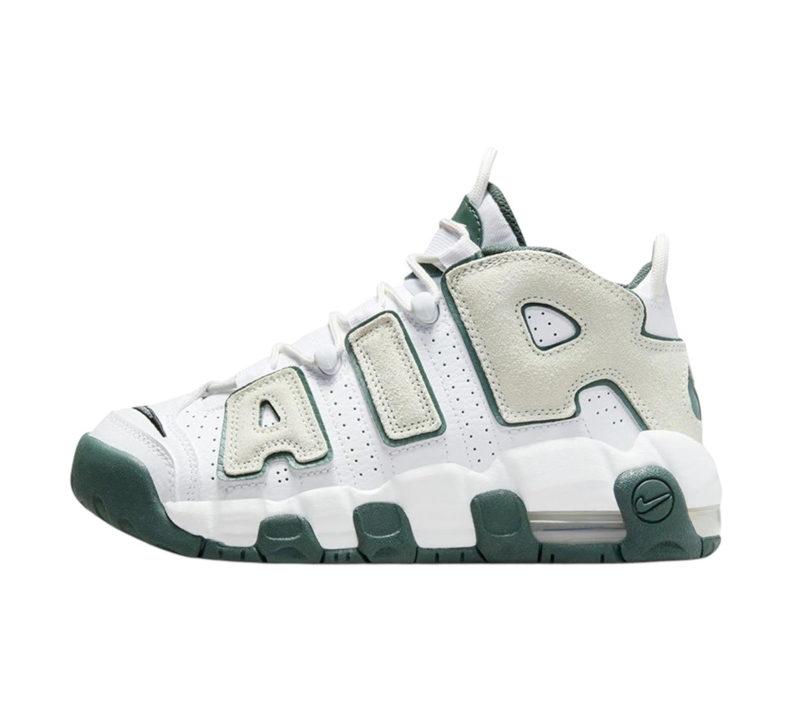 NIKE AIR MORE UPTEMPO WHITE VINTAGE GREEN