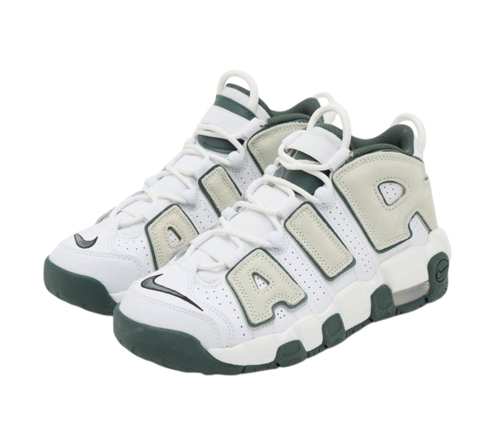 NIKE AIR MORE UPTEMPO WHITE VINTAGE GREEN