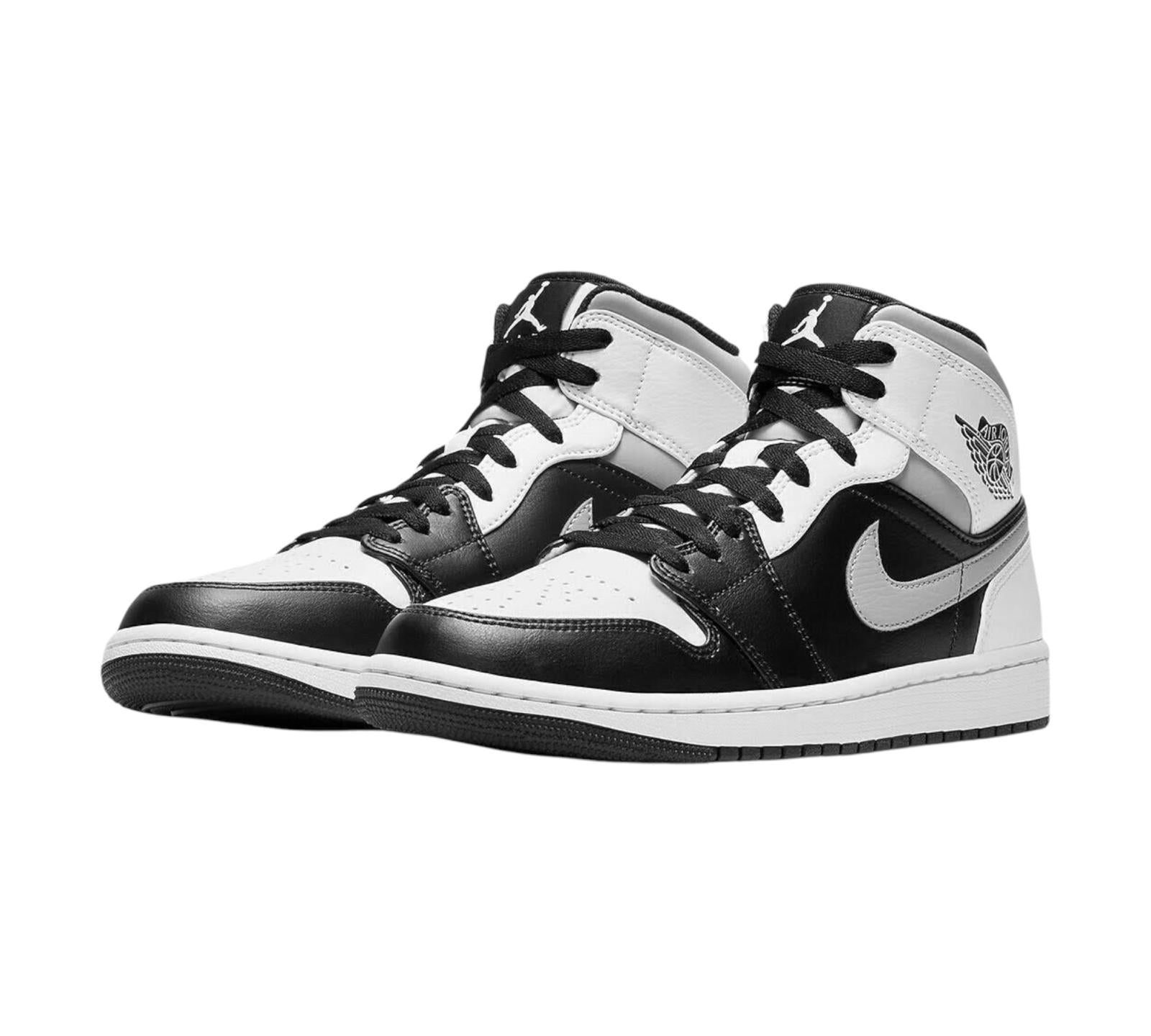 JORDAN 1 MID WHITE SHADOW