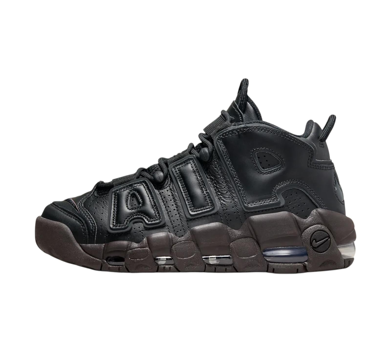 NIKE AIR MORE UPTEMPO BLACK VELVET BROWN