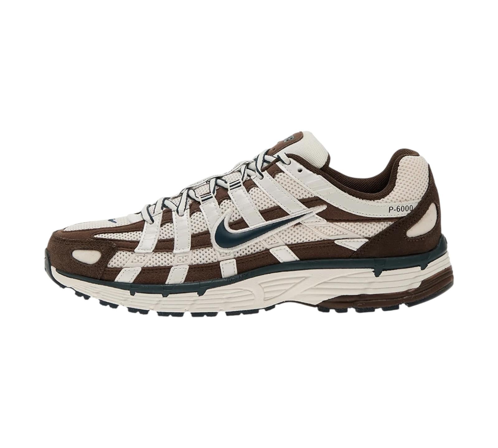 NIKE P-6000 PHANTOM BAROQUE BROWN METALLIC SUMMIT WHITE ARMORY NAVY