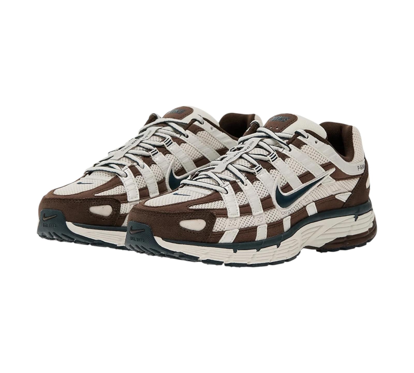 NIKE P-6000 PHANTOM BAROQUE BROWN METALLIC SUMMIT WHITE ARMORY NAVY