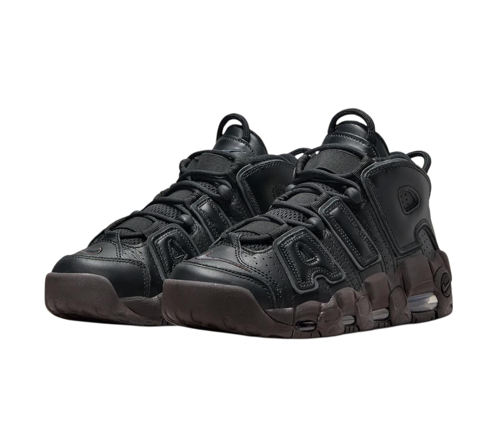 NIKE AIR MORE UPTEMPO BLACK VELVET BROWN