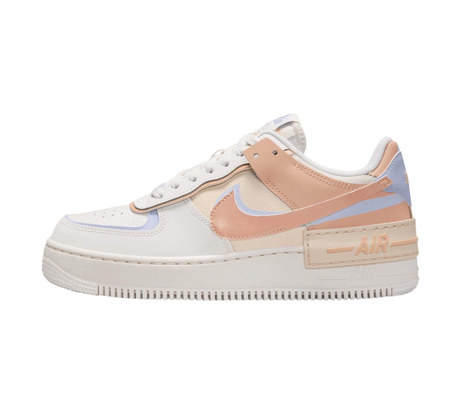 NIKE AIR FORCE 1 SHADOW SAIL GHOST PALE VANILLA WHITE ONYX