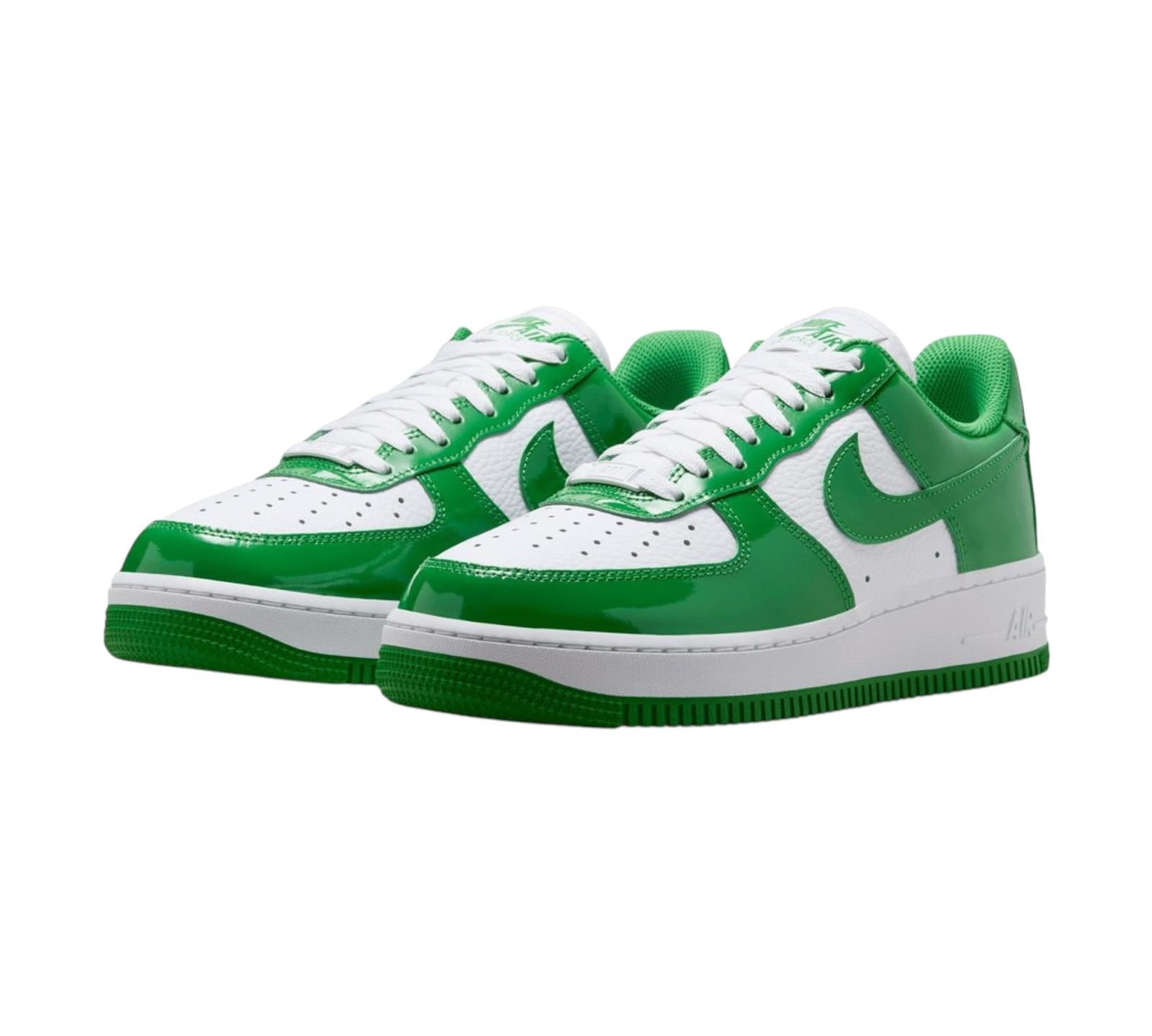 NIKE AIR FORCE 1 LOW '07 KELLY GREEN PATENT