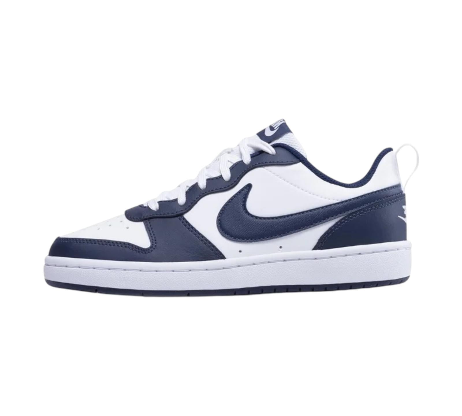 NIKE COURT BOROUGH LOW 2 WHITE BLUE VOID