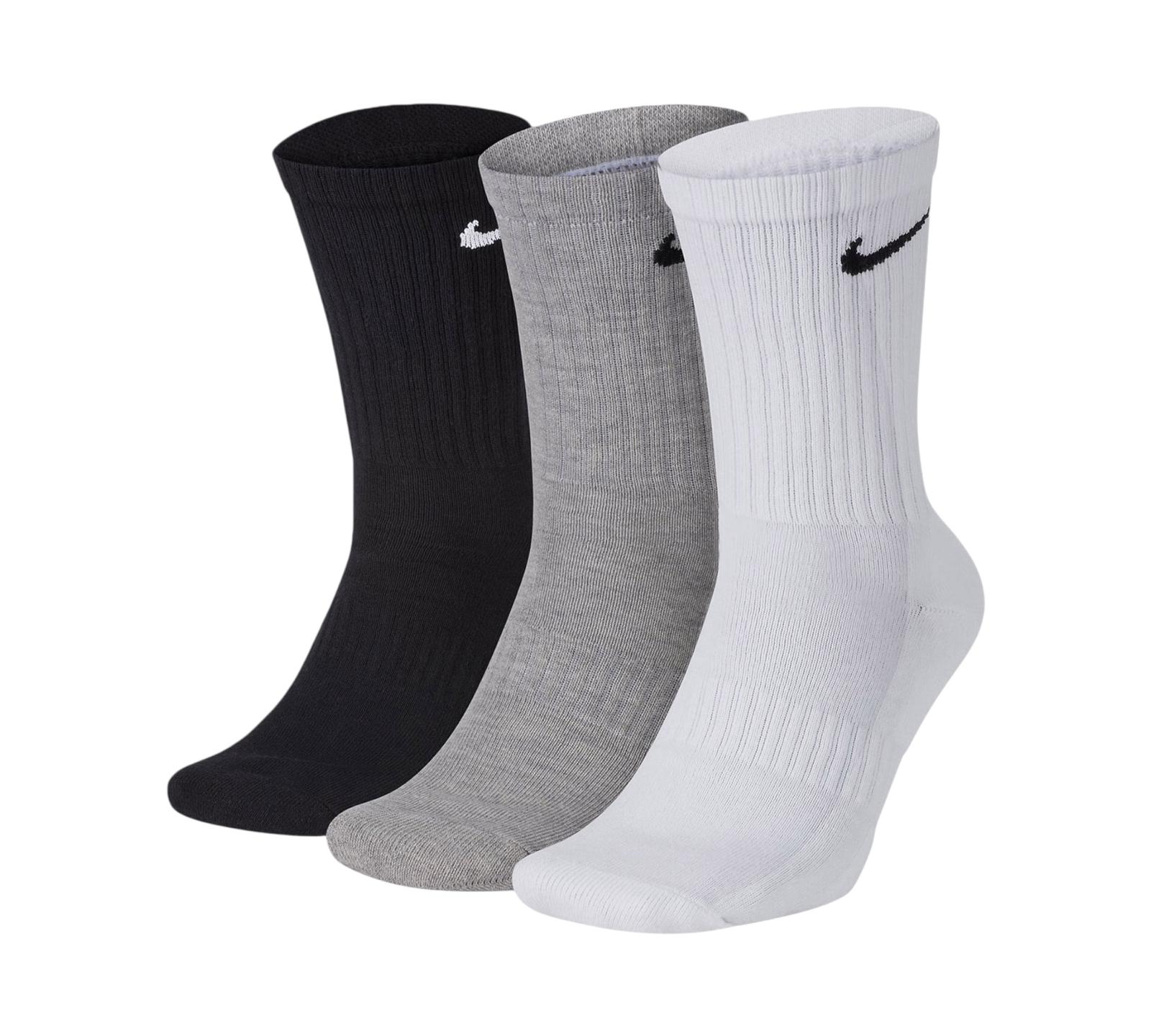 NIKE EVERYDAY LIGHTWEIGHT TRAINING CREW ZOKNI (3 PÁR )