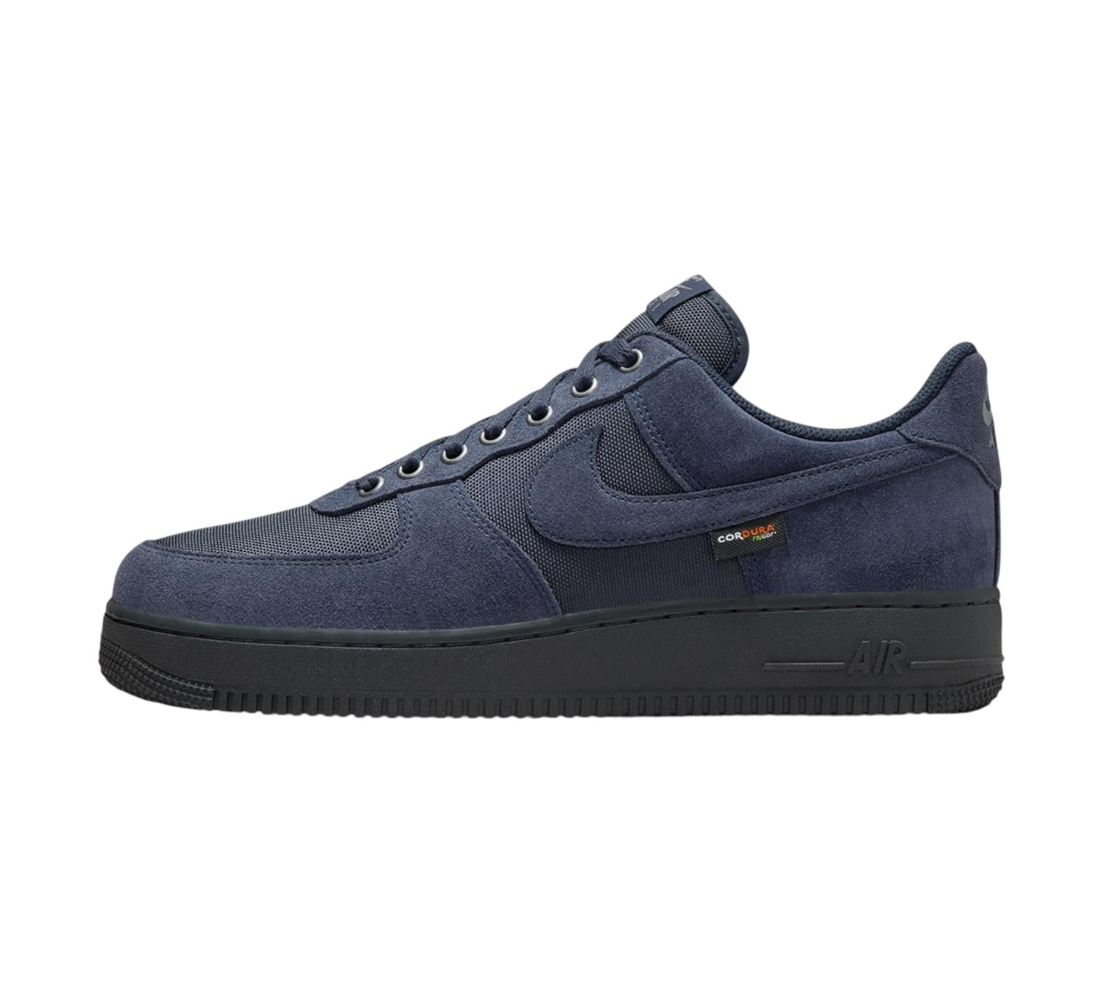 NIKE AIR FORCE 1 LOW '07 CORDURA DARK OBSIDIAN