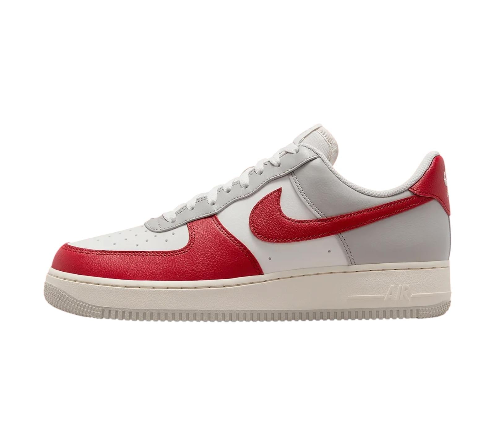 NIKE AIR FORCE 1 LOW '07 LV8 PHANTOM GYM RED