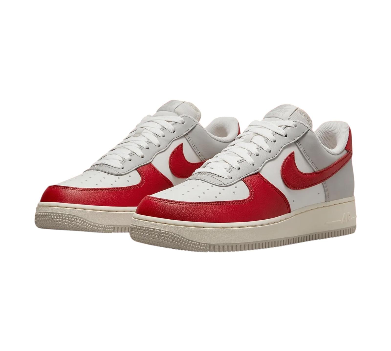 NIKE AIR FORCE 1 LOW '07 LV8 PHANTOM GYM RED