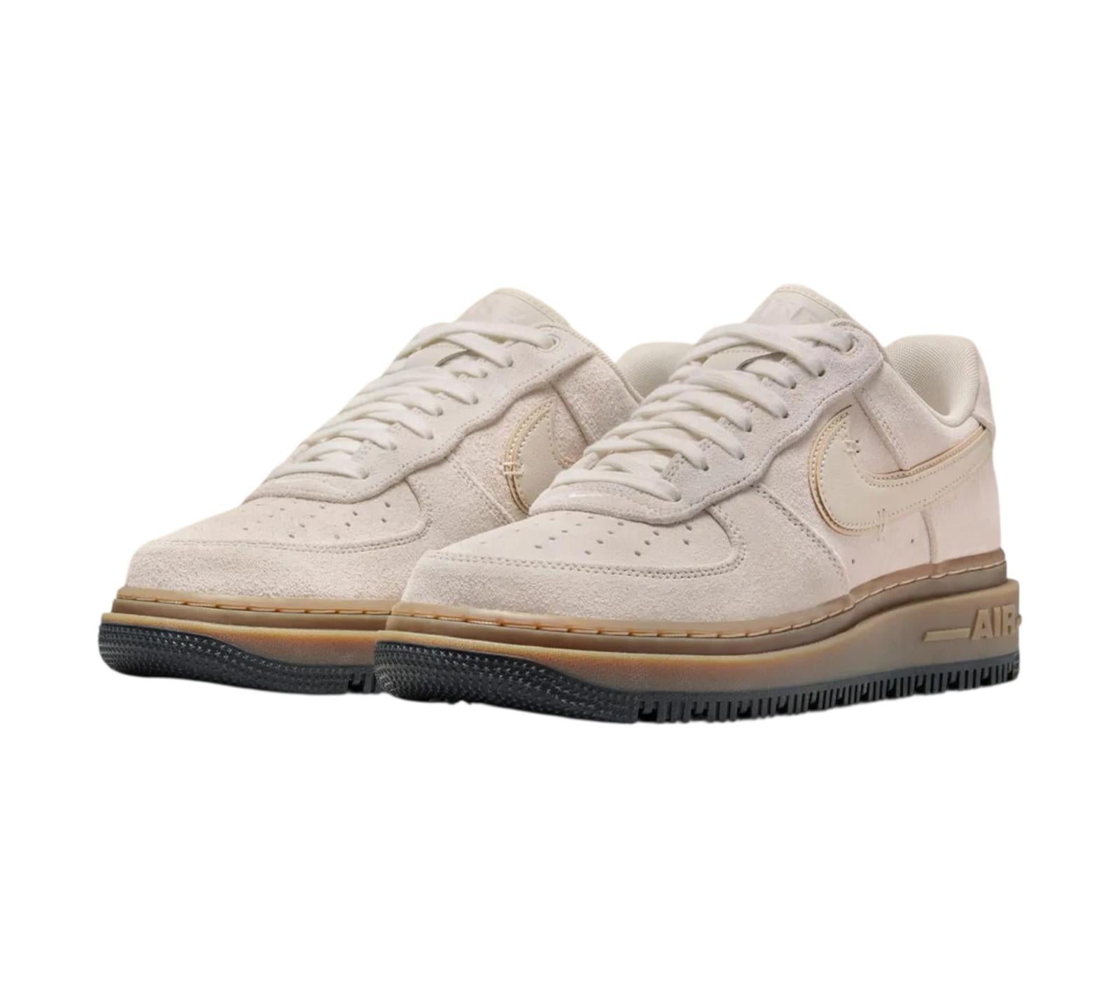 NIKE AIR FORCE 1 LOW LUXE LIGHT OREWOOD BROWN GUM